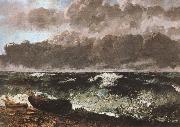 Gustave Courbet Wave France oil painting artist